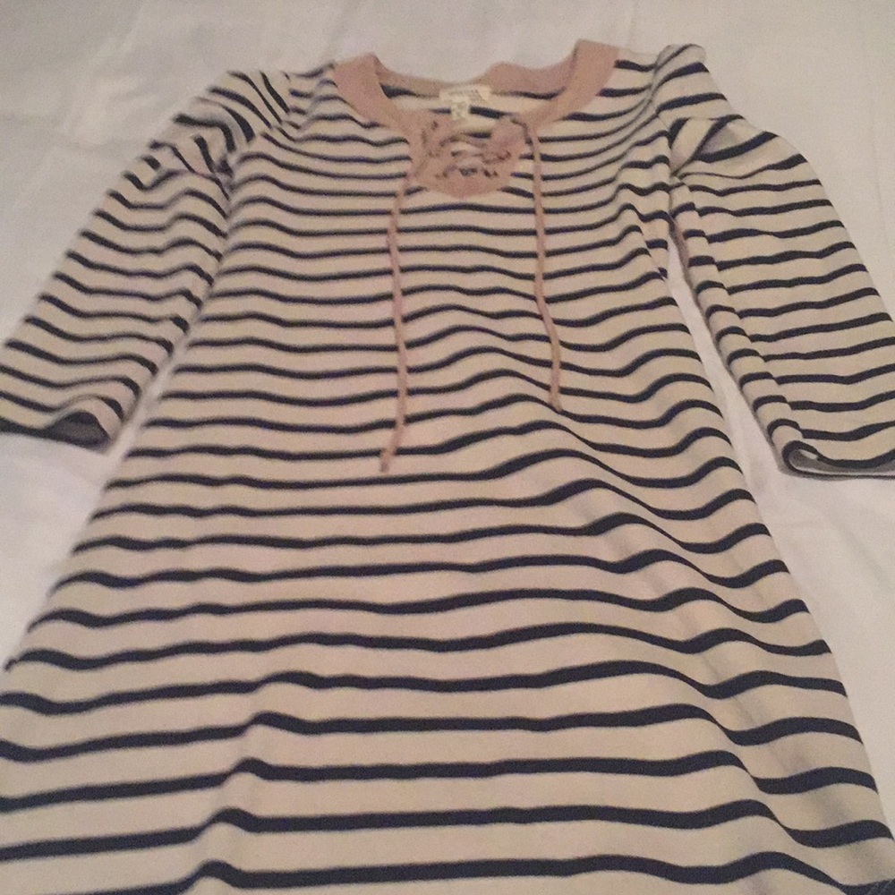 Striped dress size small girls